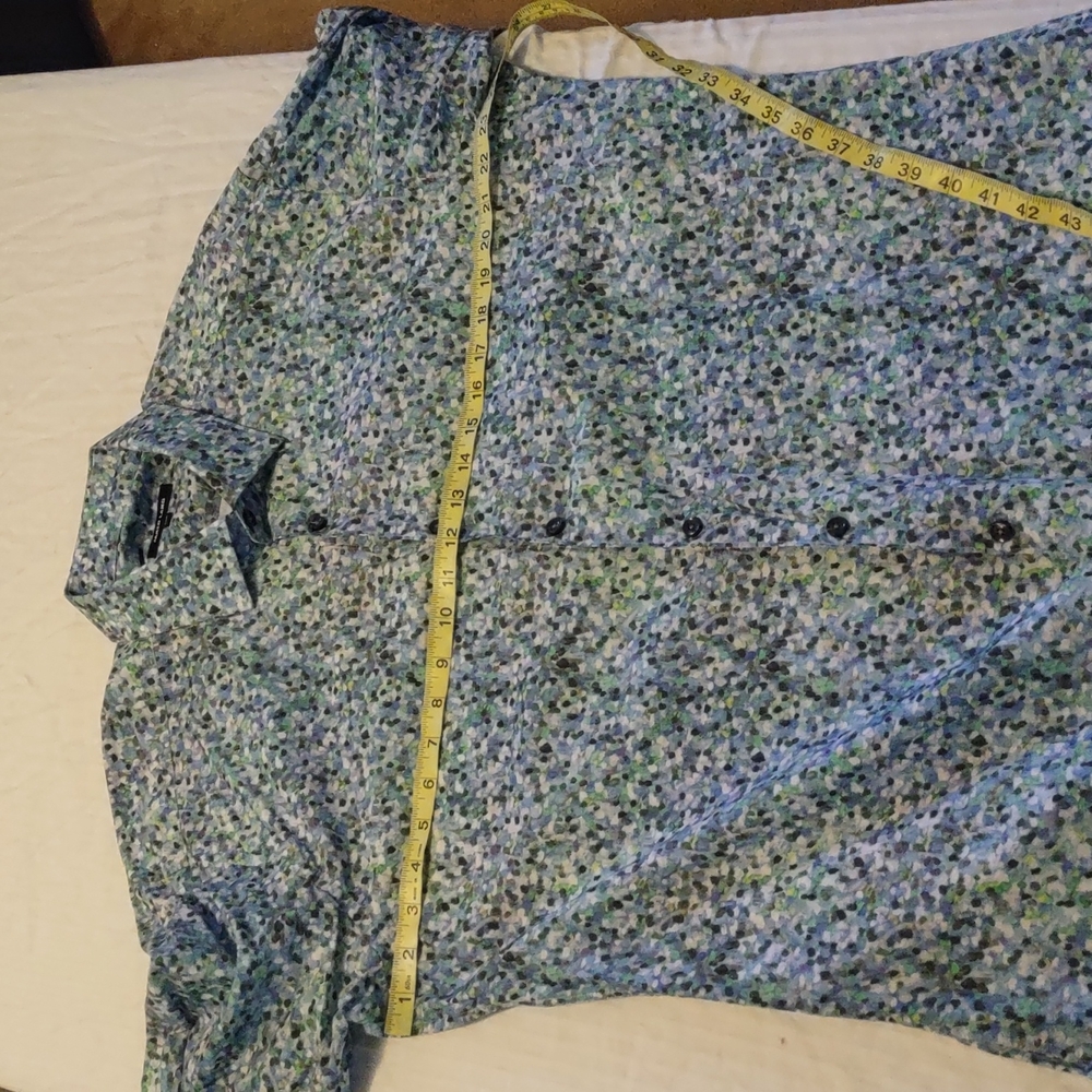 Jared Lang patterned button down size XXL